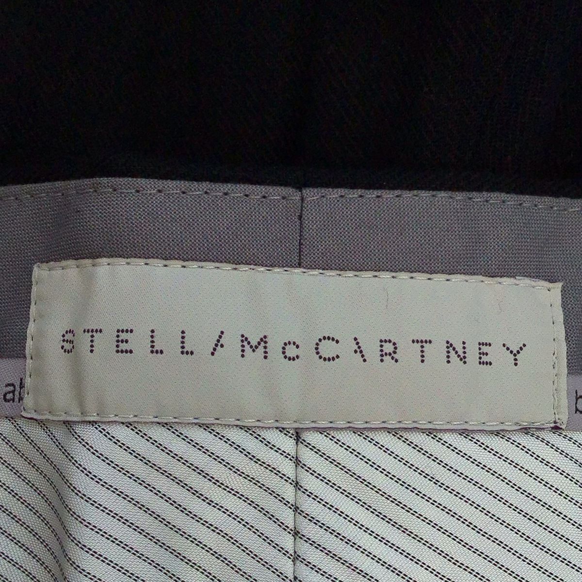 stellamccartney ステラマッカートニー パンツ サイズ38 L レディース - 黒 フルレングス DECORATOM_COM_BR