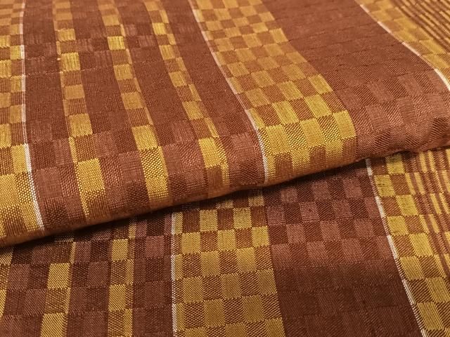 山下八百子 本場黄八丈