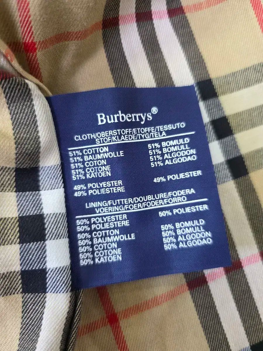 バーバリー Single