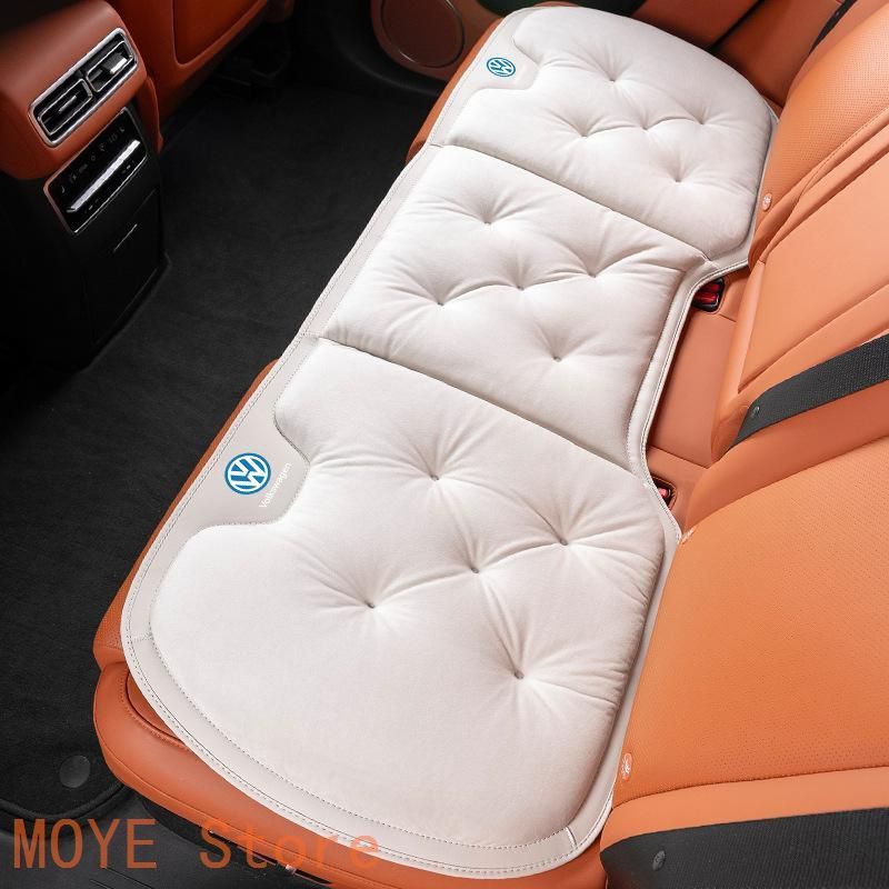フォルクスワーゲン ホワイト 車用 前座席用2枚 後部座席用1枚 シートクッション 座布団 シートカバー フランネルの表面 冬の座布団 滑り止め zd1104 BILLOVLOGS_CO_UK