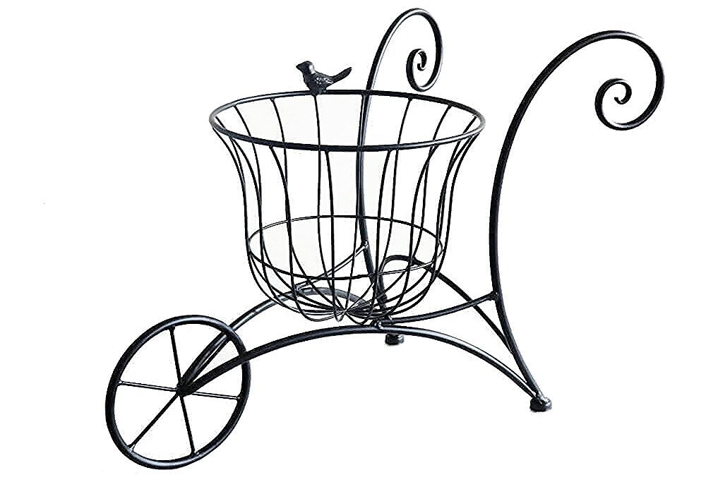 カート型プランターA 鉢カバー プラントホルダー 花台 フラワーベース スタンド おしゃれ ガーデニング インテリア 北欧 リビング おしゃれ モダン 装飾 ウォールデコレーション シンプル ウォールアート インテリア雑貨 ミニマル リビング 玄関 オフィス