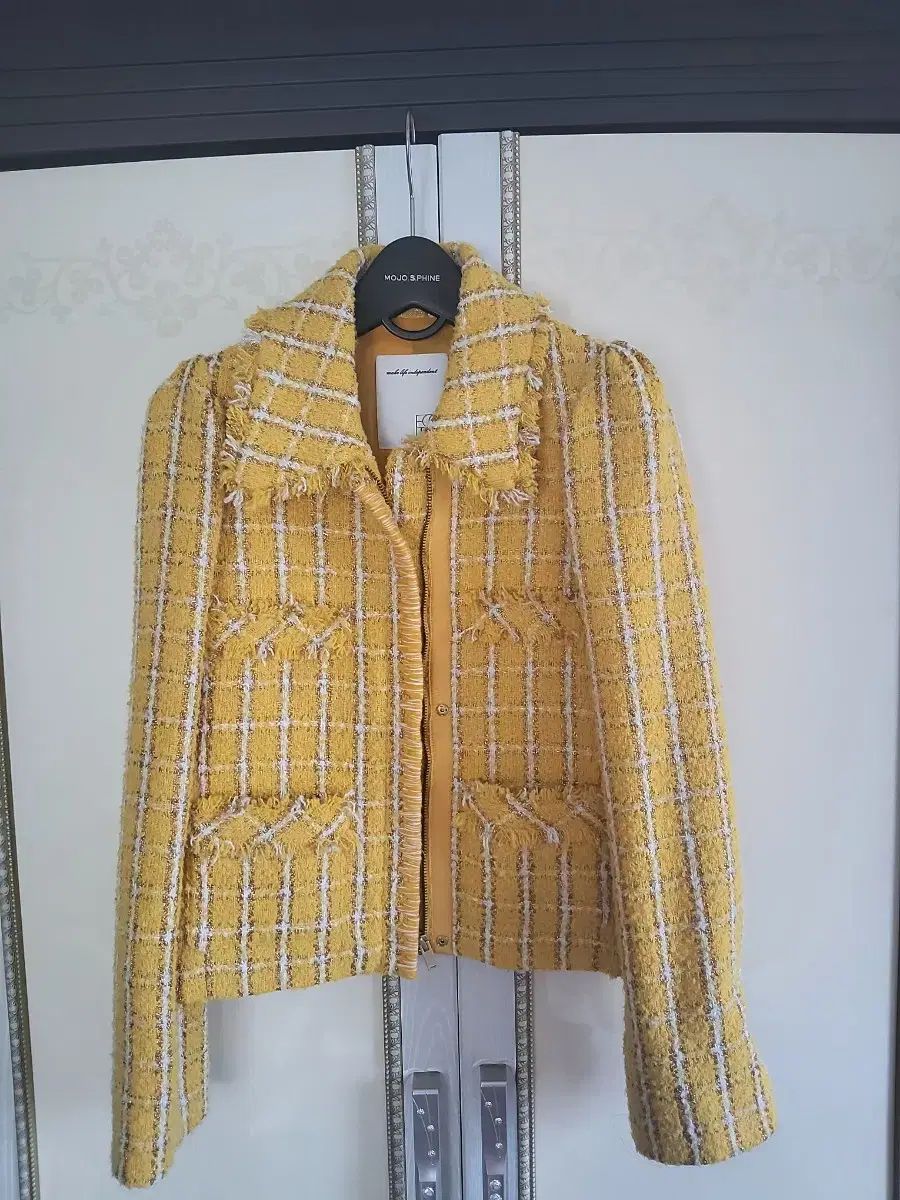 エゴイスト イェロー ツイード ジャケット