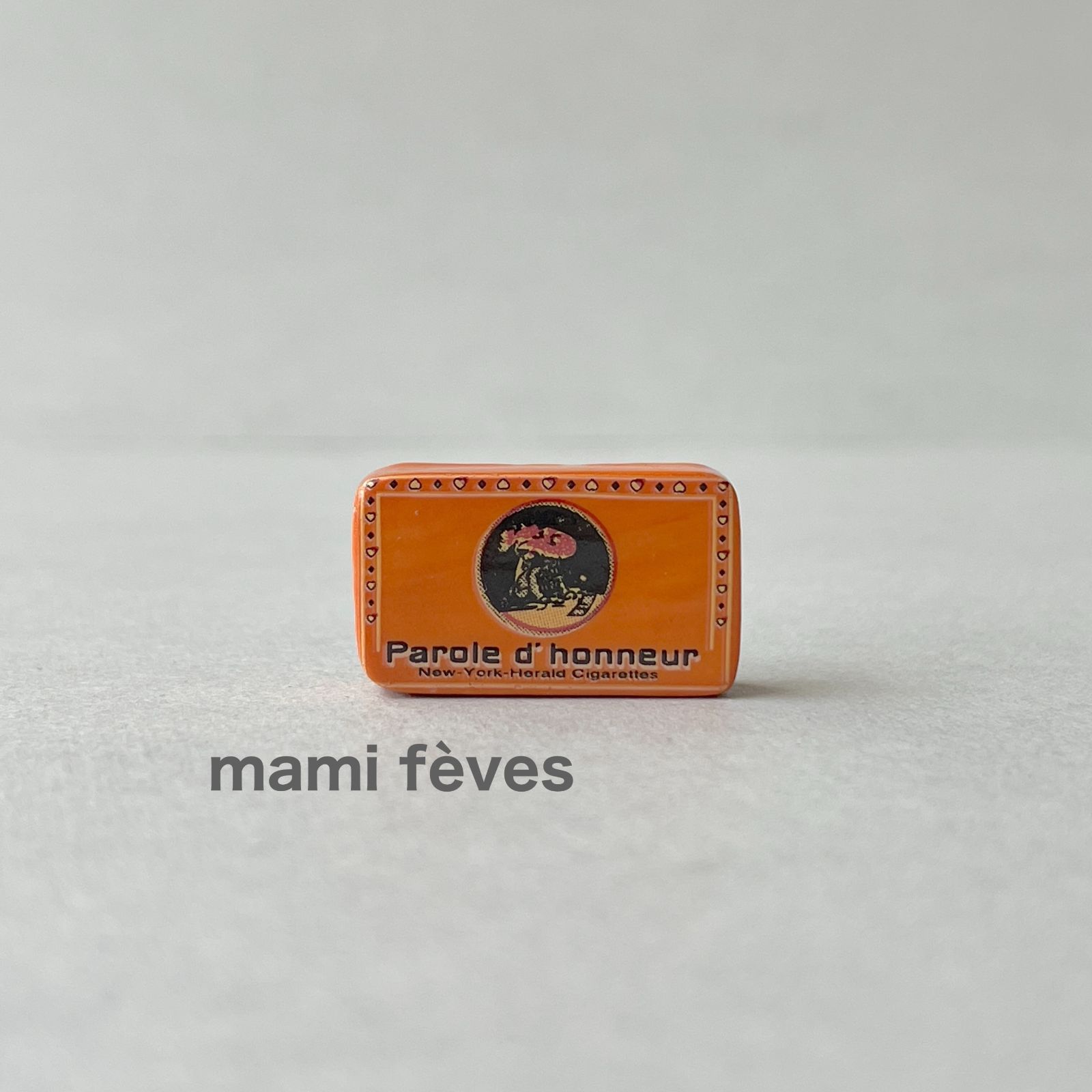 フェーヴ ヴィンテージたばこ缶 ヴィンテージのパッケージ フランス