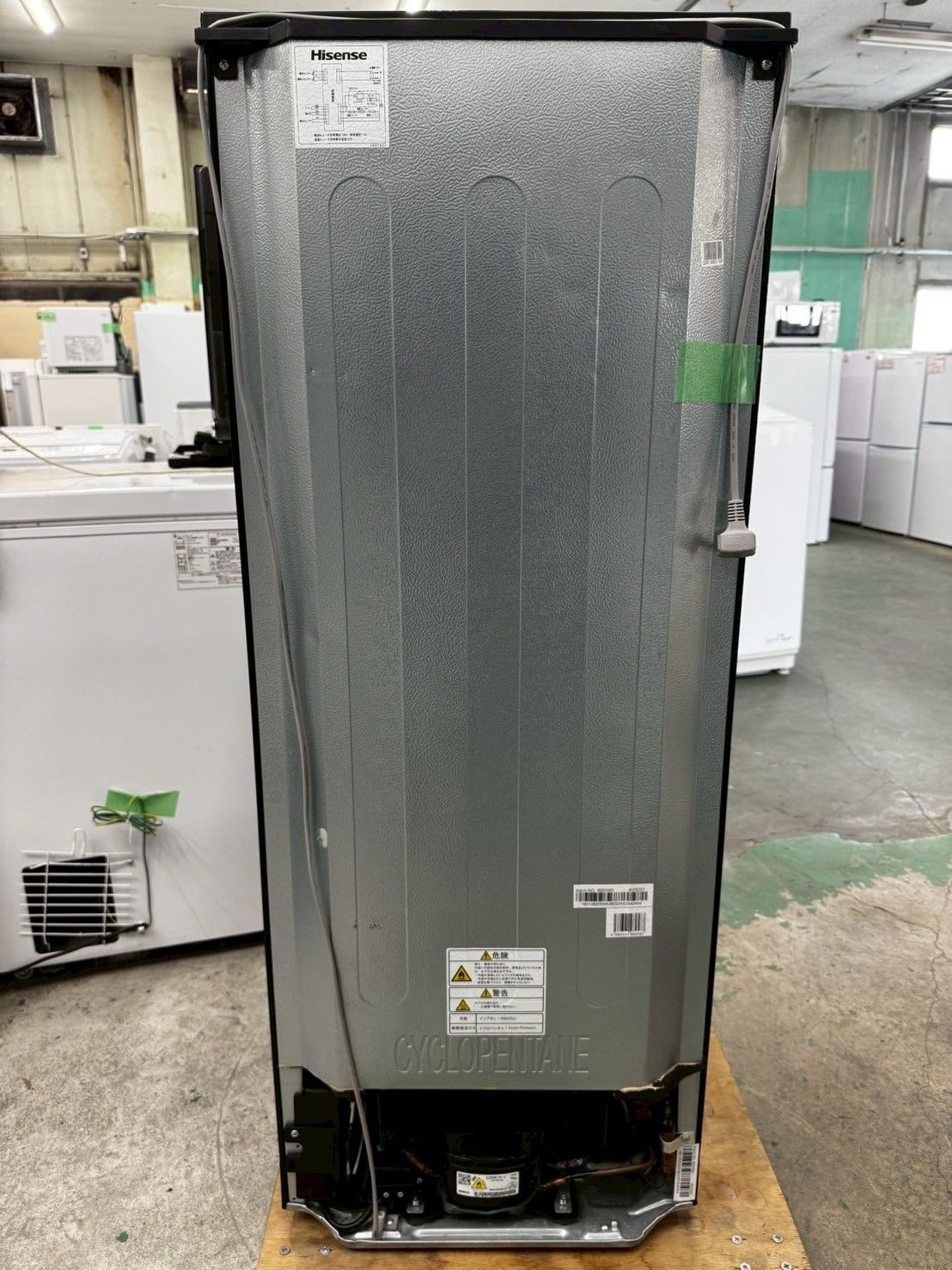 大阪送料無料★3か月保障付き★冷蔵庫★2020年★HR-G1501★IR-740 大阪送料無料☆3か月保障付き☆冷蔵庫☆ハイセンス☆2ドア☆2020年☆HR