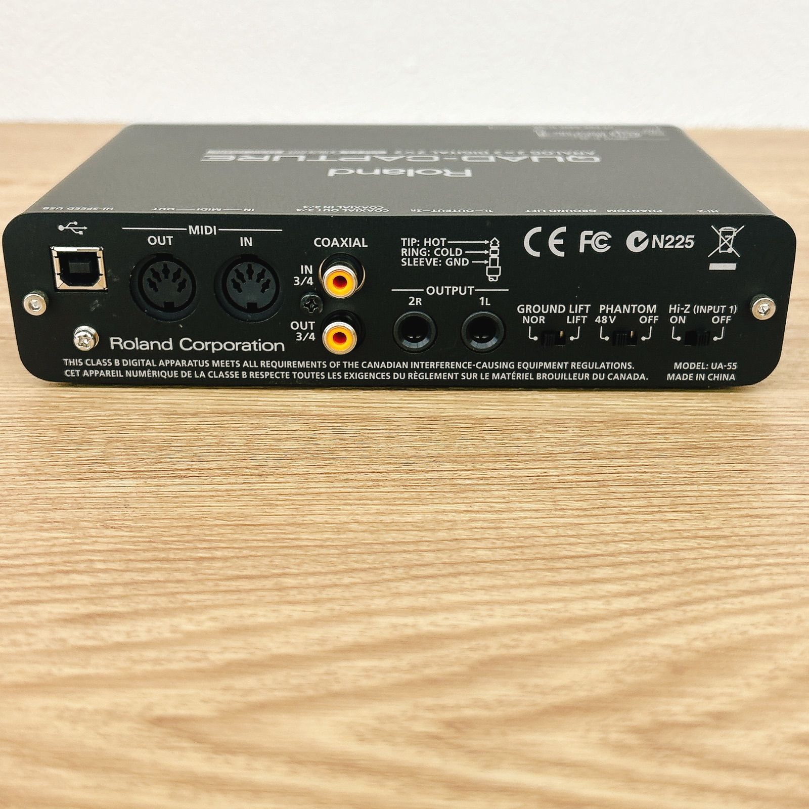 ファッション Roland QUAD-CAPTURE オーディオインターフェイス Roland