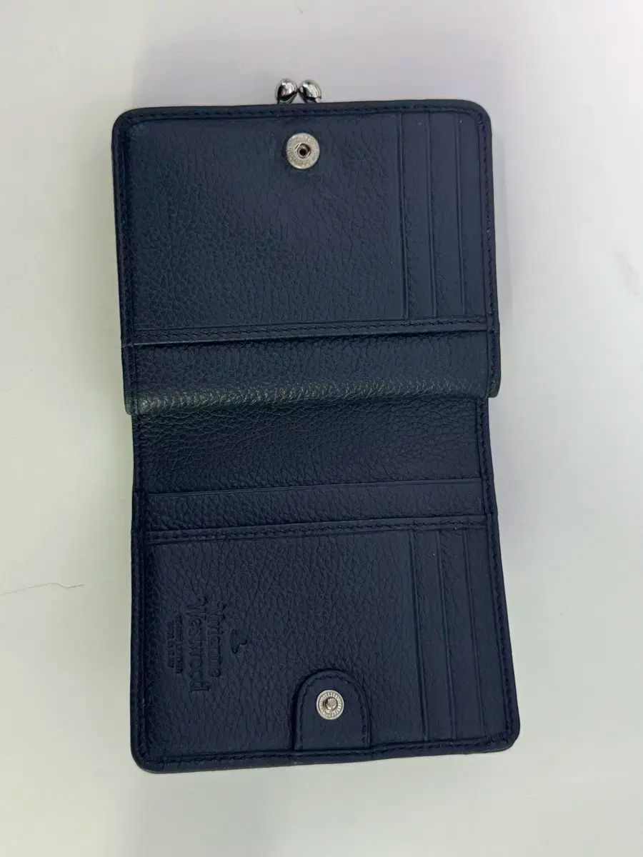 Vivienne Westwood ヴィヴィアン ウエストウッド ジョーダン 二つ折り財布 ネイビー