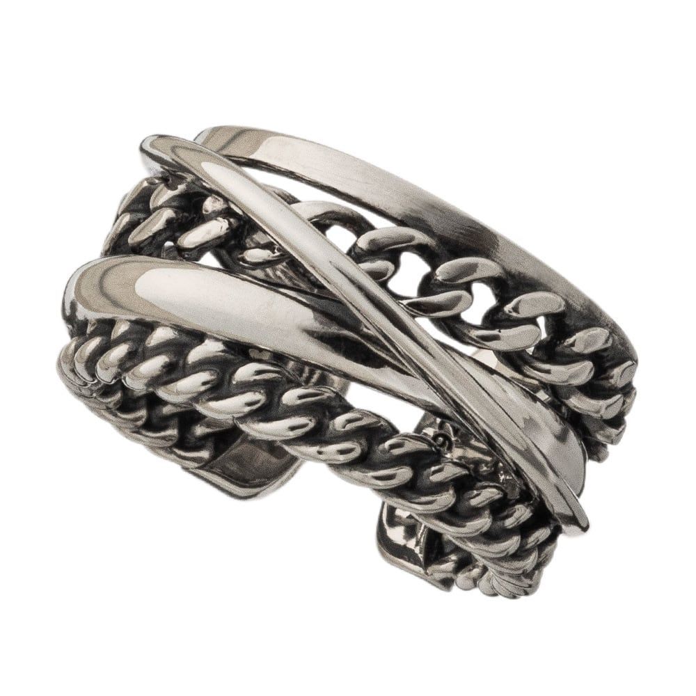 グラデーション喜平リング アルテミスキングス シルバー ジュエリーブランド