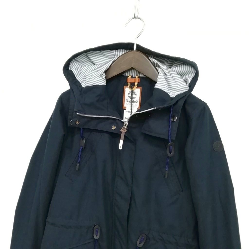 ティンバーランド Timberland 18AW モッズコート フーデット コート ジャケット パーカー S ネイビー