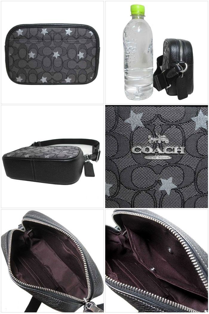 コーチ バッグ ショルダーバッグ COACH JAMIE シグネチャー スター ジャカード エンブロイダリー ミニ カメラバッグ 斜め掛け CO926 SVWFV スモーク×ブラックマルチ アウトレット レディース