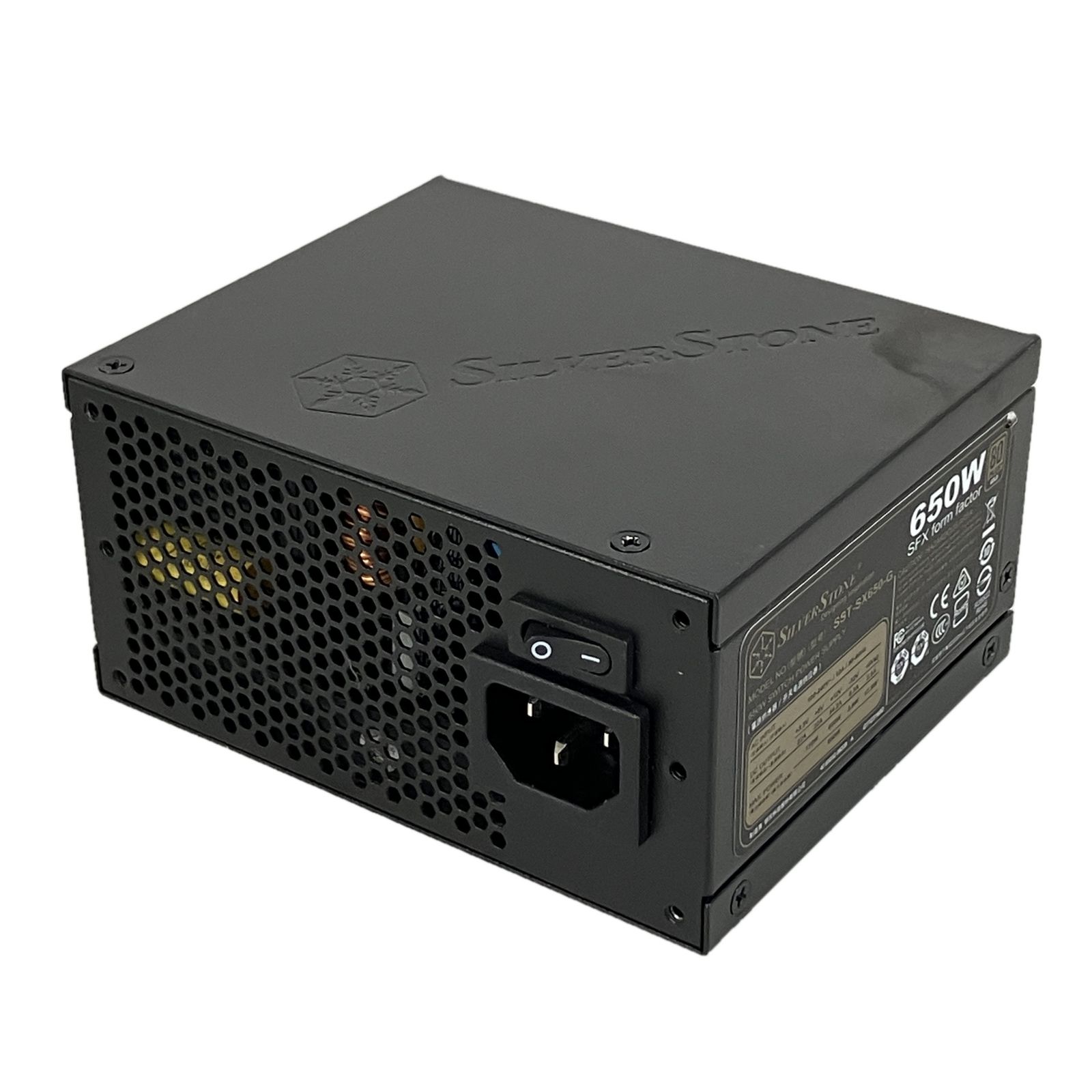 SILVER STONE SST-SX650-G 電源ユニット 650W 80PLUS G ケーブル付属 PC ジャンク Y10503568