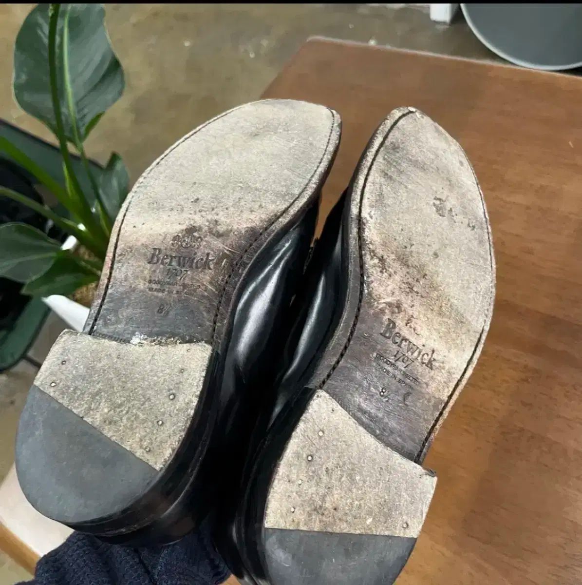  Berwick バーウィック 5341 THE B ドビ 8 5 ローファー ブーツ 革靴