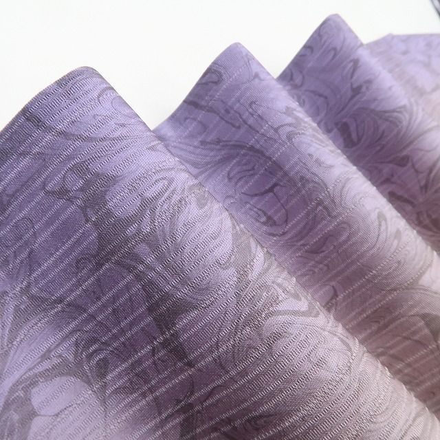 ❁tomihisa❁ 単衣 墨流し 着物 正絹 鳴りやまない和の鼓動 艶めいてミステリアス 仕付け糸付 トールサイズ 小紋 5474