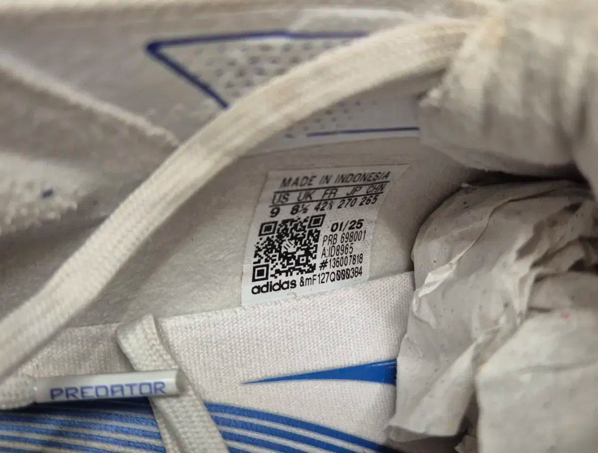 アディダス プレデター25