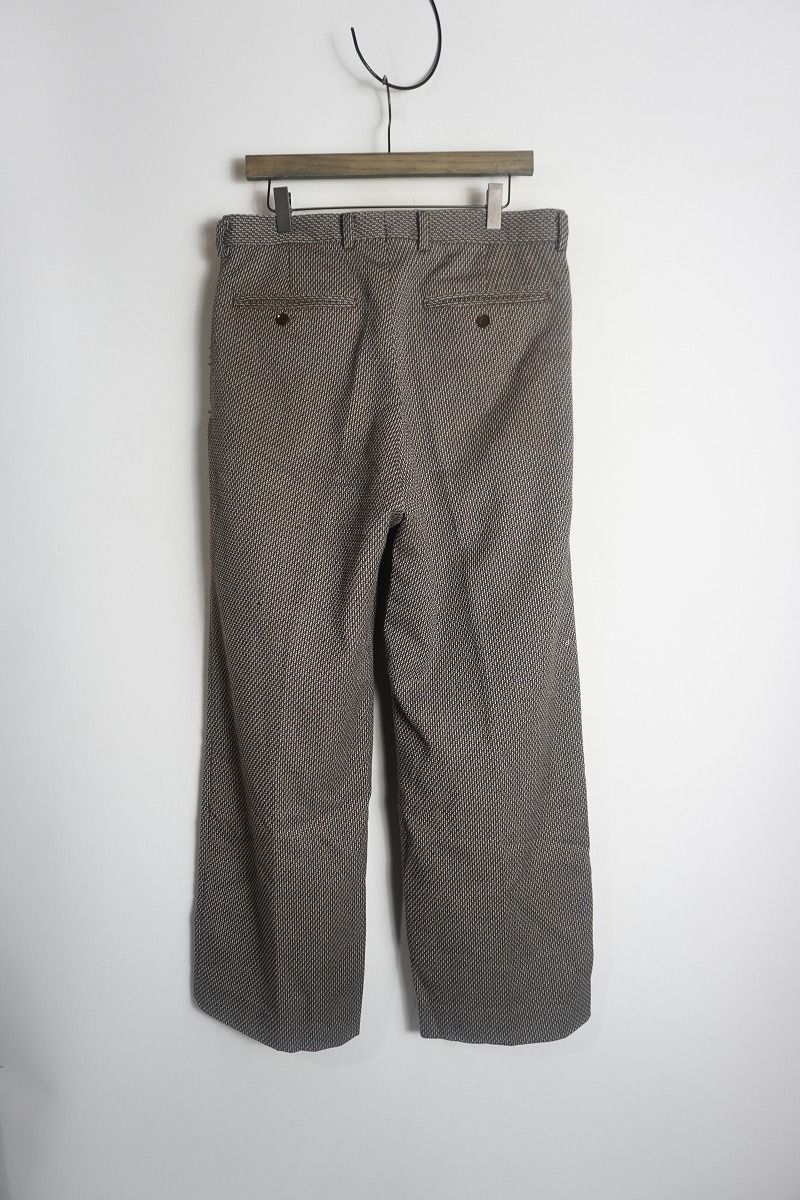 24 SS fabrix サスクワァッチ ファブリックス COIN PK SLACKS SS-PA 9-002 ドローストリングス ワイド パンツ 717 P