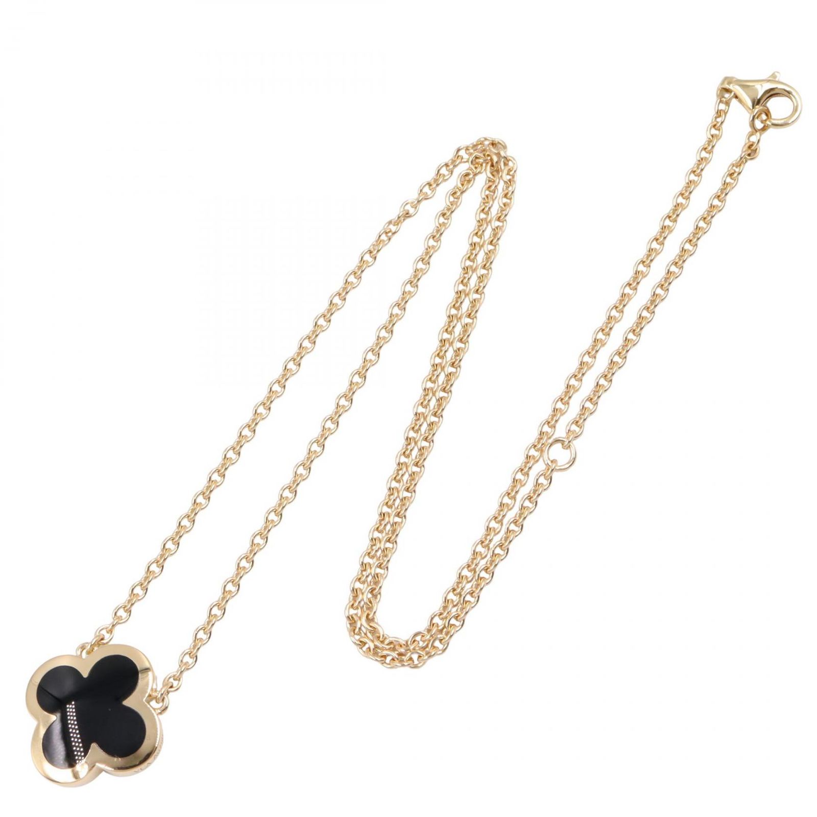 Van Cleef - Arpels ヴァンクリーフ＆アーペル ピュアアルハンブラ オニキス ネックレス ネックレス