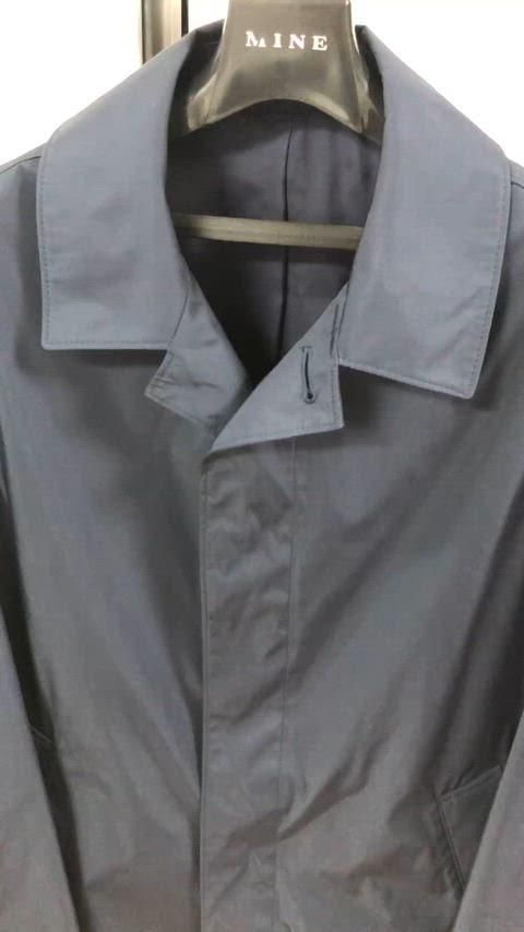 トレンチコート ネイビー