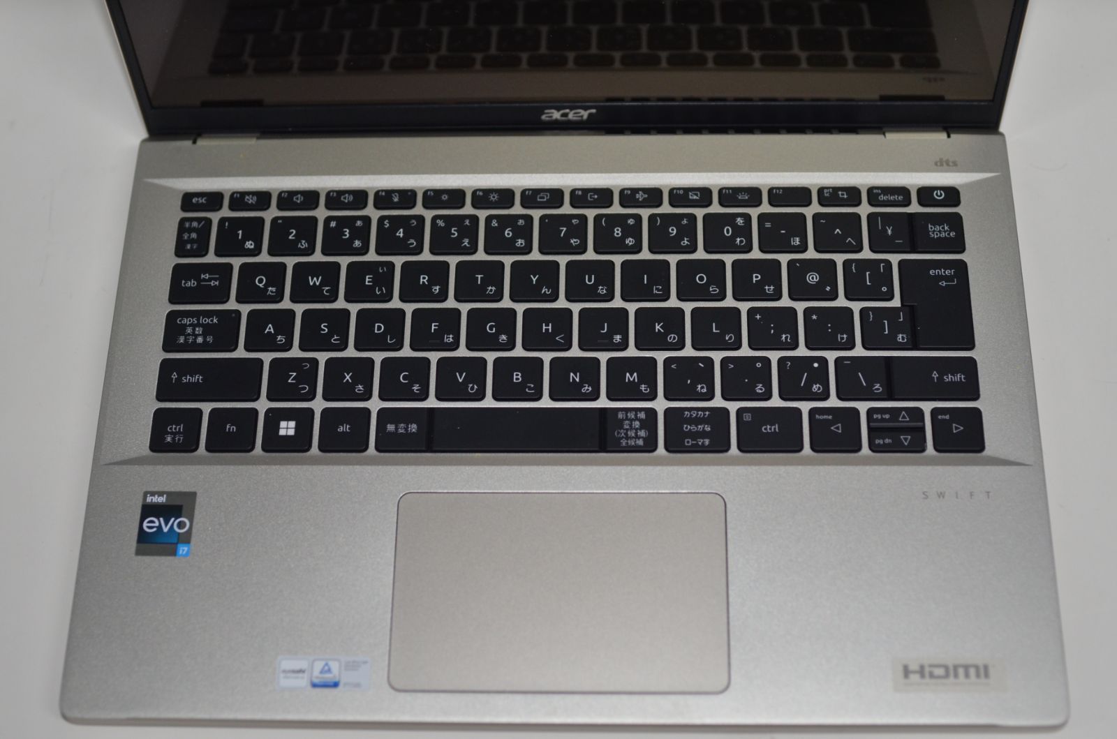  ノートパソコン ACER Swift SFG 14-71 Windows 11 office core i 7-13700 H メモリ16 GB 14インチ WEBカメラ 無線内蔵 Windowsノート本体 ノートPC