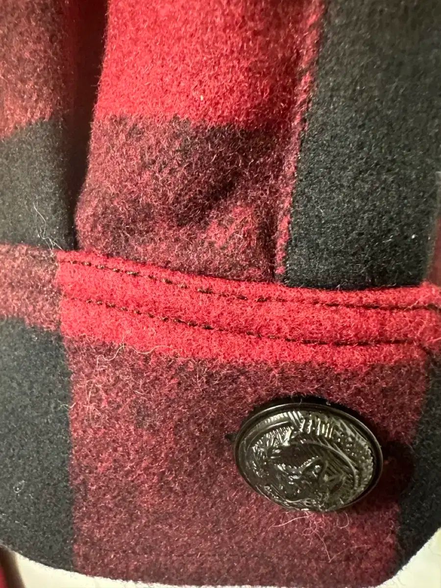 ZADIG-VOLTAIRE ザディグ エ ヴォルテール レッド ブラック CHECK シャツ ウール キルティングジャケット GULLKHAN_COM