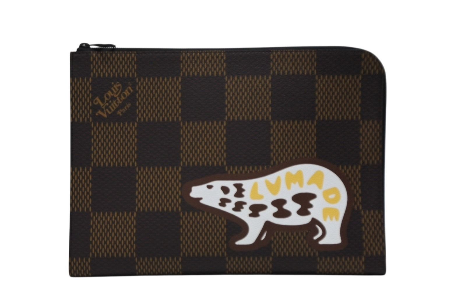 LOUIS VUITTON × NIGO ルイヴィトン × ニゴー クラッチバッグ セカンドバッグ ポシェットジュール N60390 4b008819