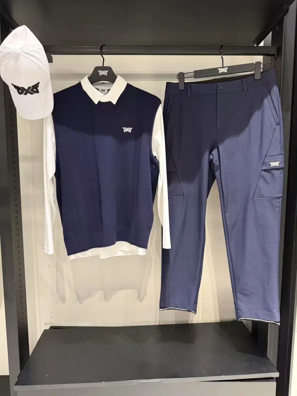 PXG メンズゴルフ ニット ベスト