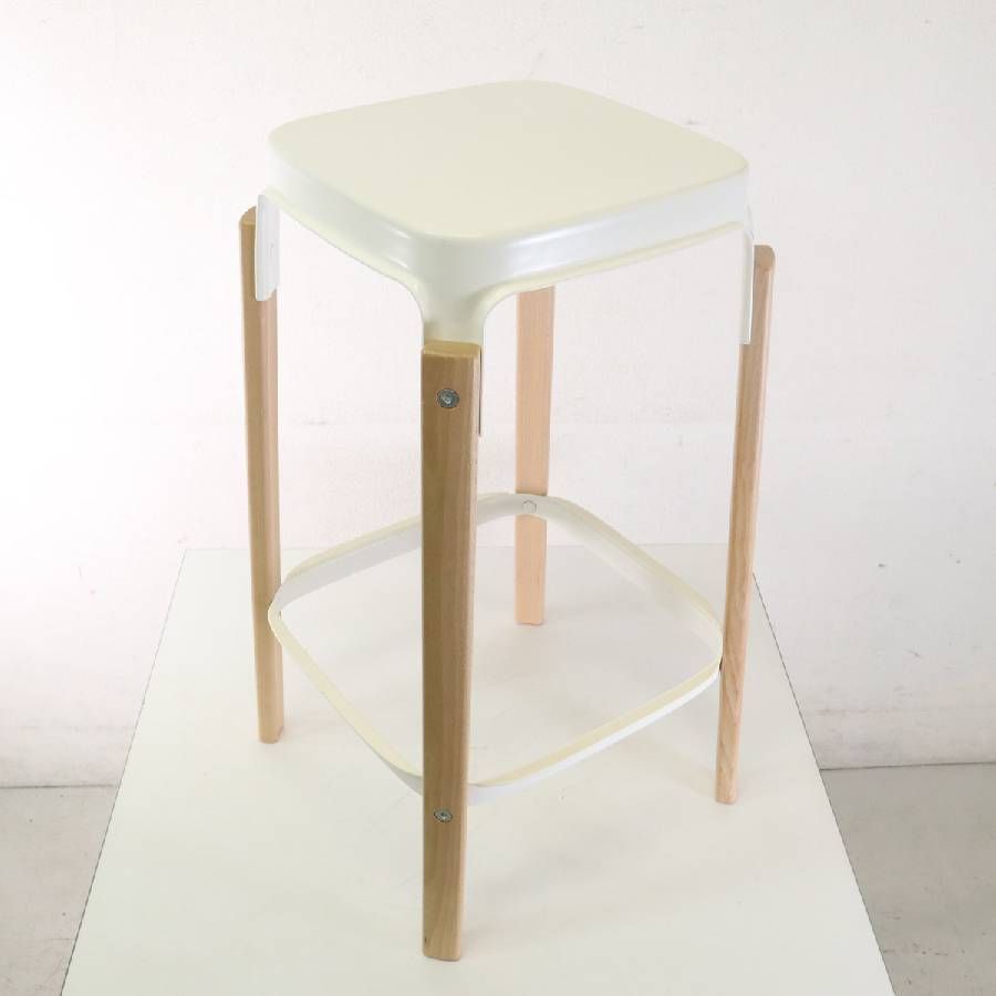 マジス スチールウッドスツール