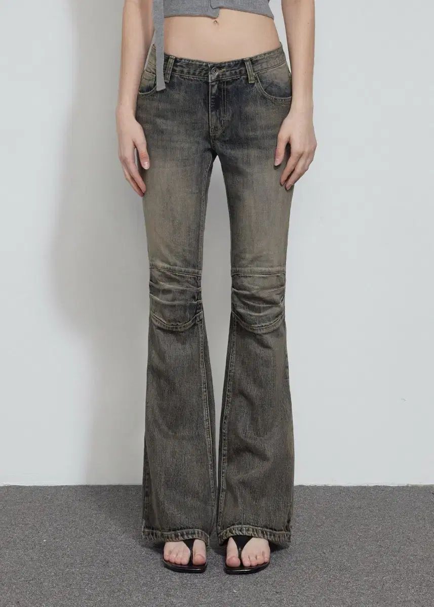 BOHEMSEO ボヘミアンソウル デニム パンツ KNEE POINT VINTAGE BOOTCUT