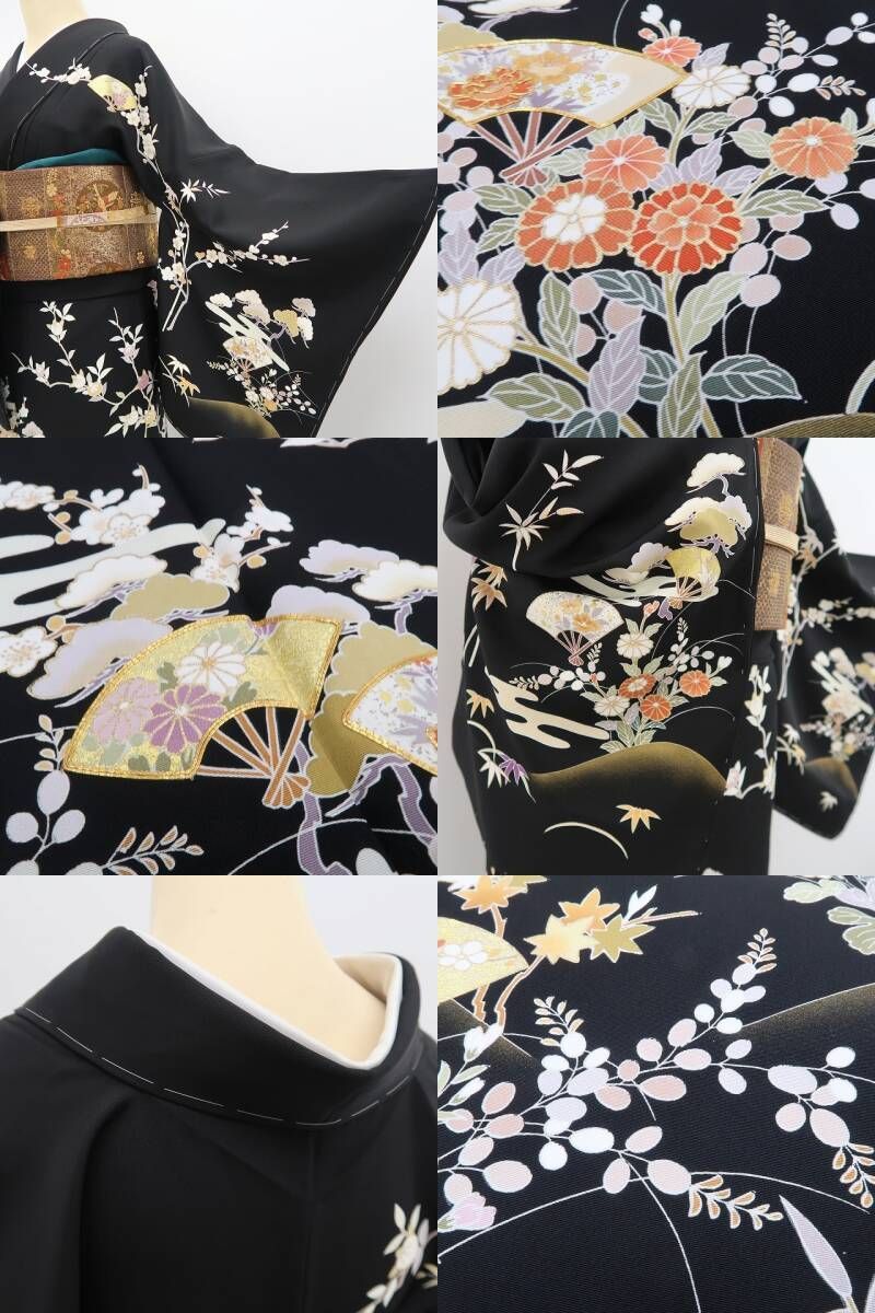  ❁tomihisa❁ 金駒刺繍 着物 正絹 夢の世界で夢を見る心に秘めた理想郷 仕付け糸付 トールサイズ 訪問着 5465 訪問着 付け下げ 着物