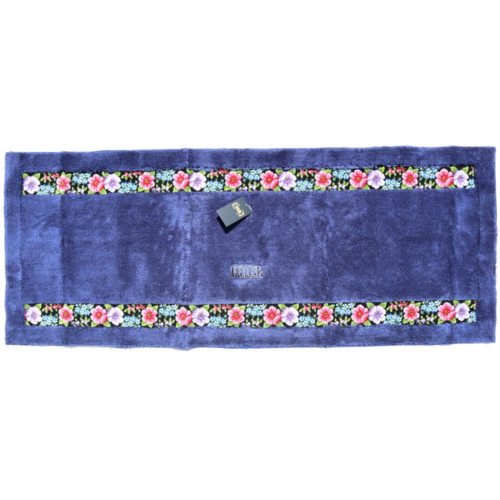 フェイラー キッチンマット 定価33 000円 アデルフローリア ネイビー 57 cm 147 ADF 222031