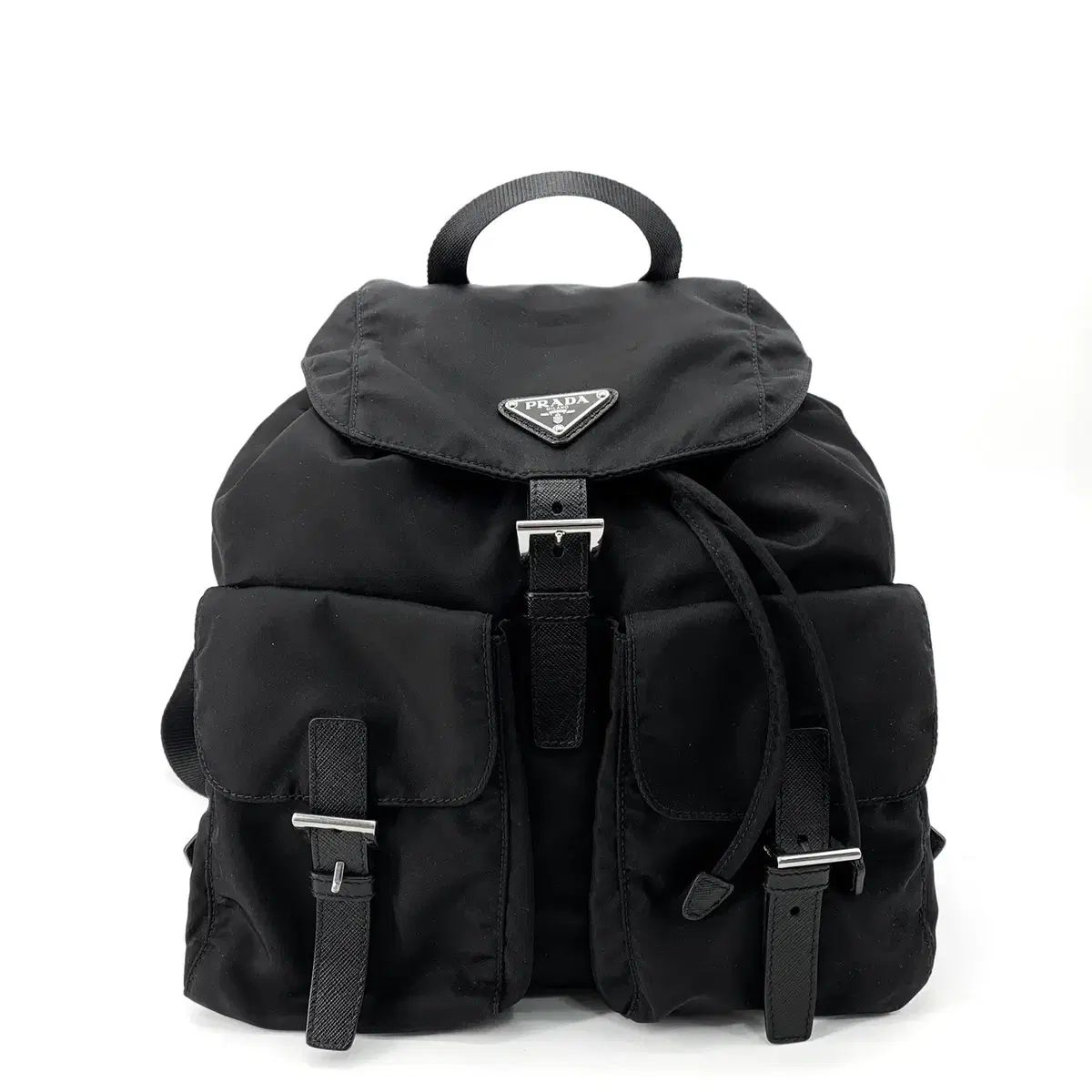 PRADA プラダ リナイロン 三角ロゴ バックパック ミディアム 1BZ811