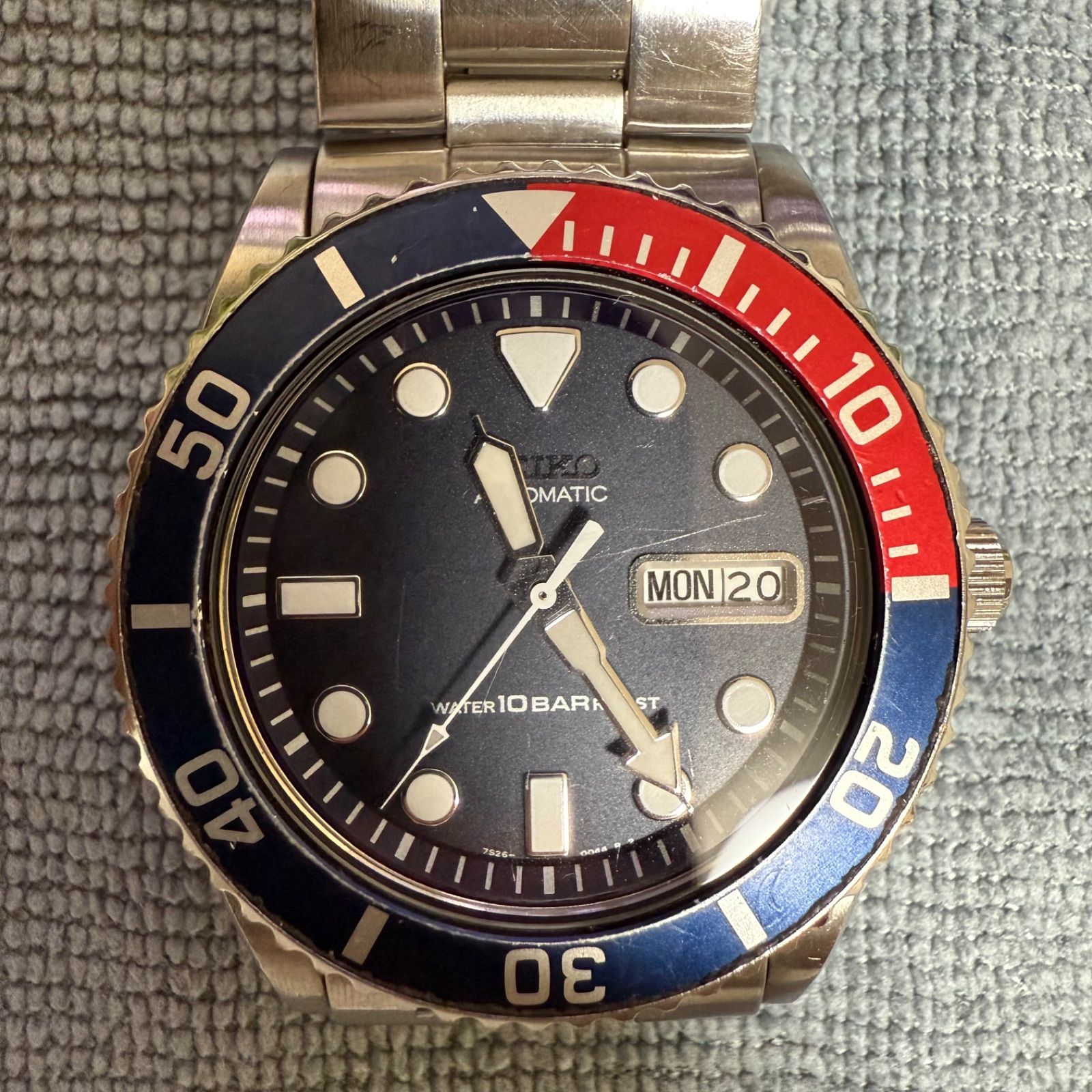 SEIKO セイコー 7S26-0040 腕時計 ペプシ