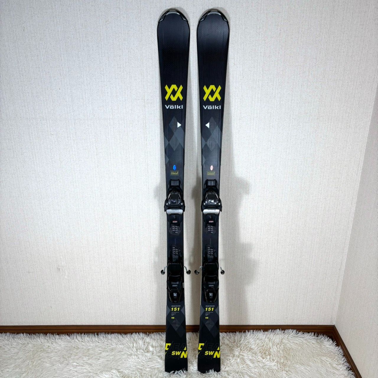 メンテナンス済 Volkl Deacon SW 151 cm フォルクル デーコン スキー板