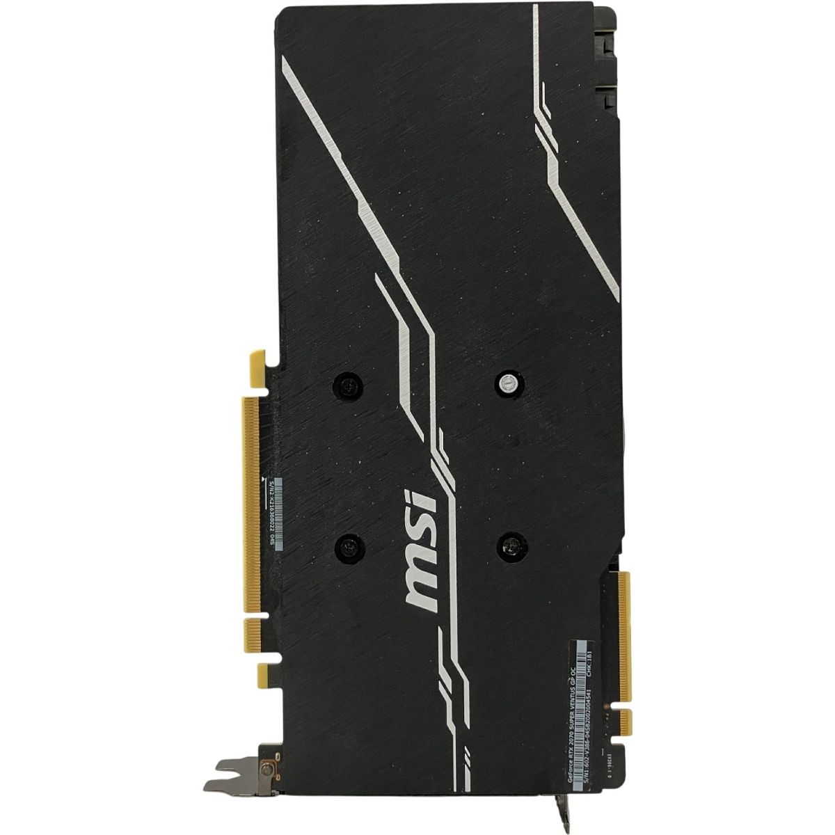 MSI GeForce RTX 2070 SUPER VENTUS GP OC グラフィックボード グラボ PCパーツ ジャンク H10585357