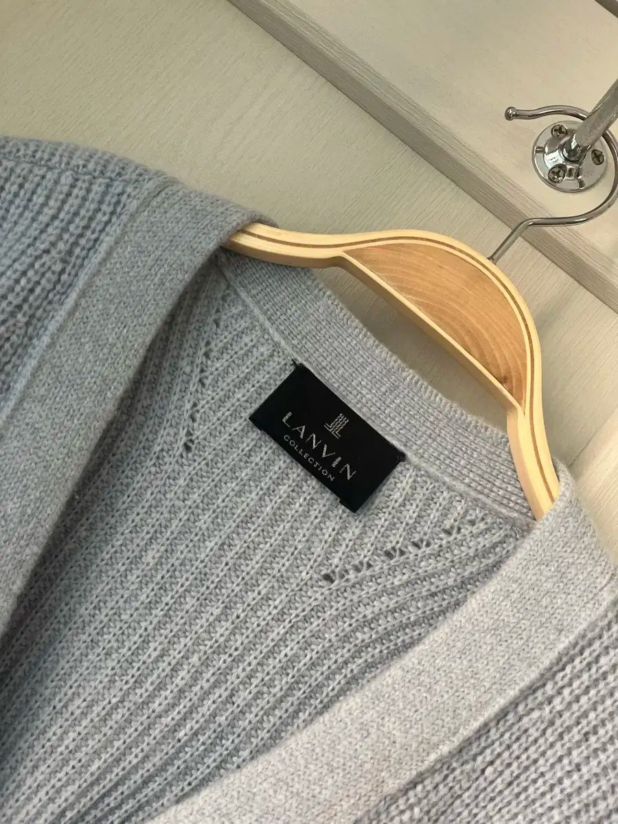 パフ ニットカーディガン