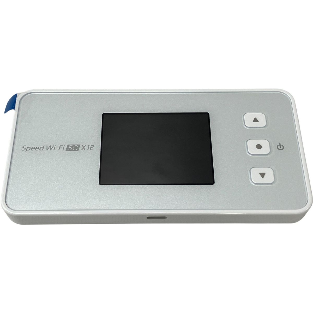 au Speed WiFi 5G X12 NAR03 モバイル ルーター ホワイト 良好 H10583743