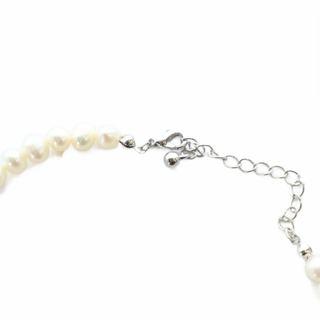 ノーブランド品 ネックレス パール ネックレス 真珠 6mm 白 ホワイト GY11 MQ FORTGASGNV_COM_BR