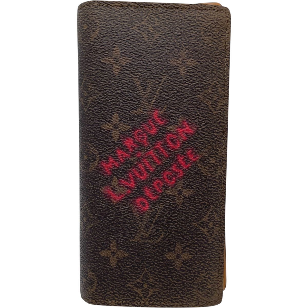 LOUIS VUITTON ルイ ヴィトン ポルトフォイユ ブラザ M11706 モノグラム ダスト ブラウン 長財布 25033116 RK