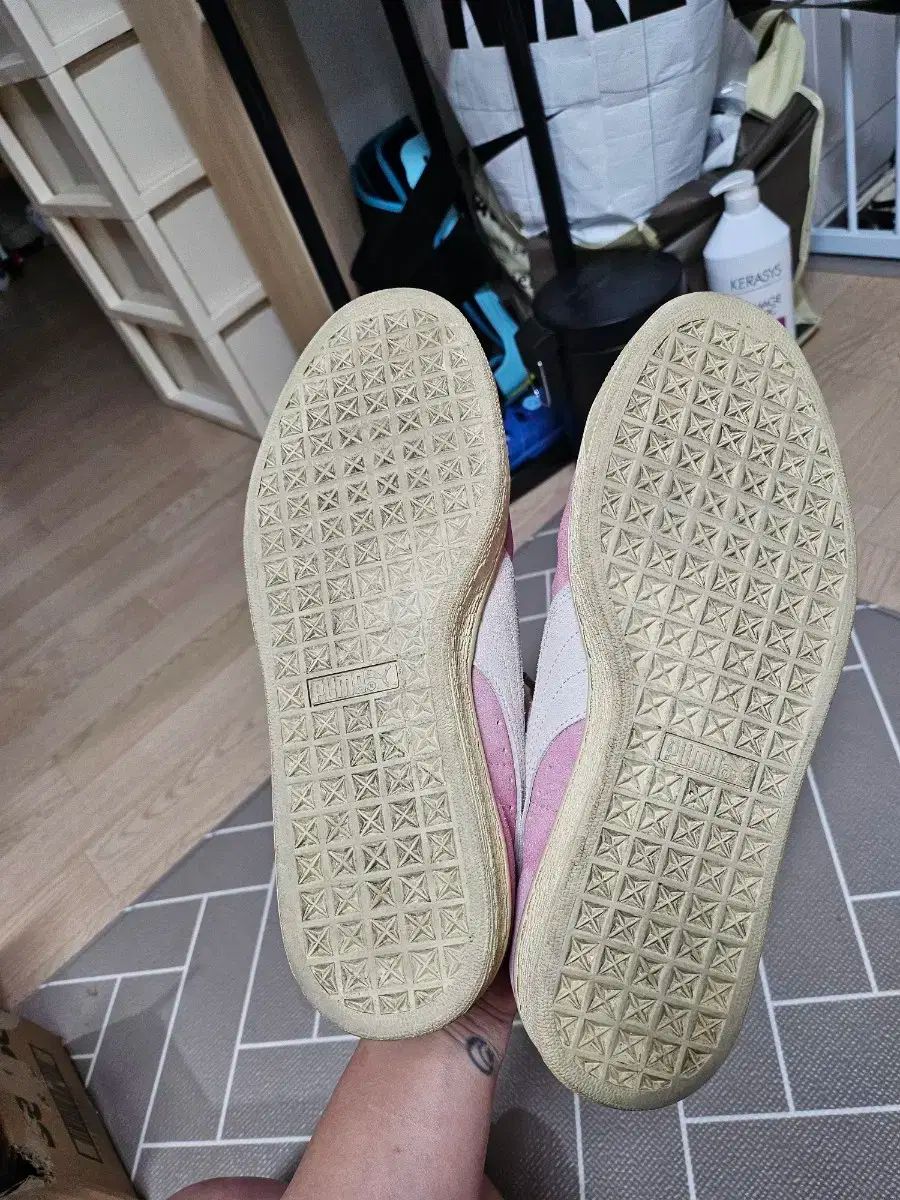  PUMA ルイージ コラボ 靴 26.5 cm Kream 品 スニーカー 靴