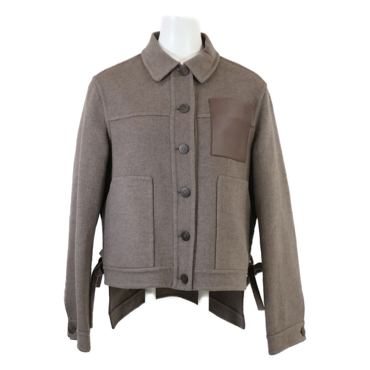 LOEWE ロエベ 正規 カシミヤ混ウール ワークウェア 32