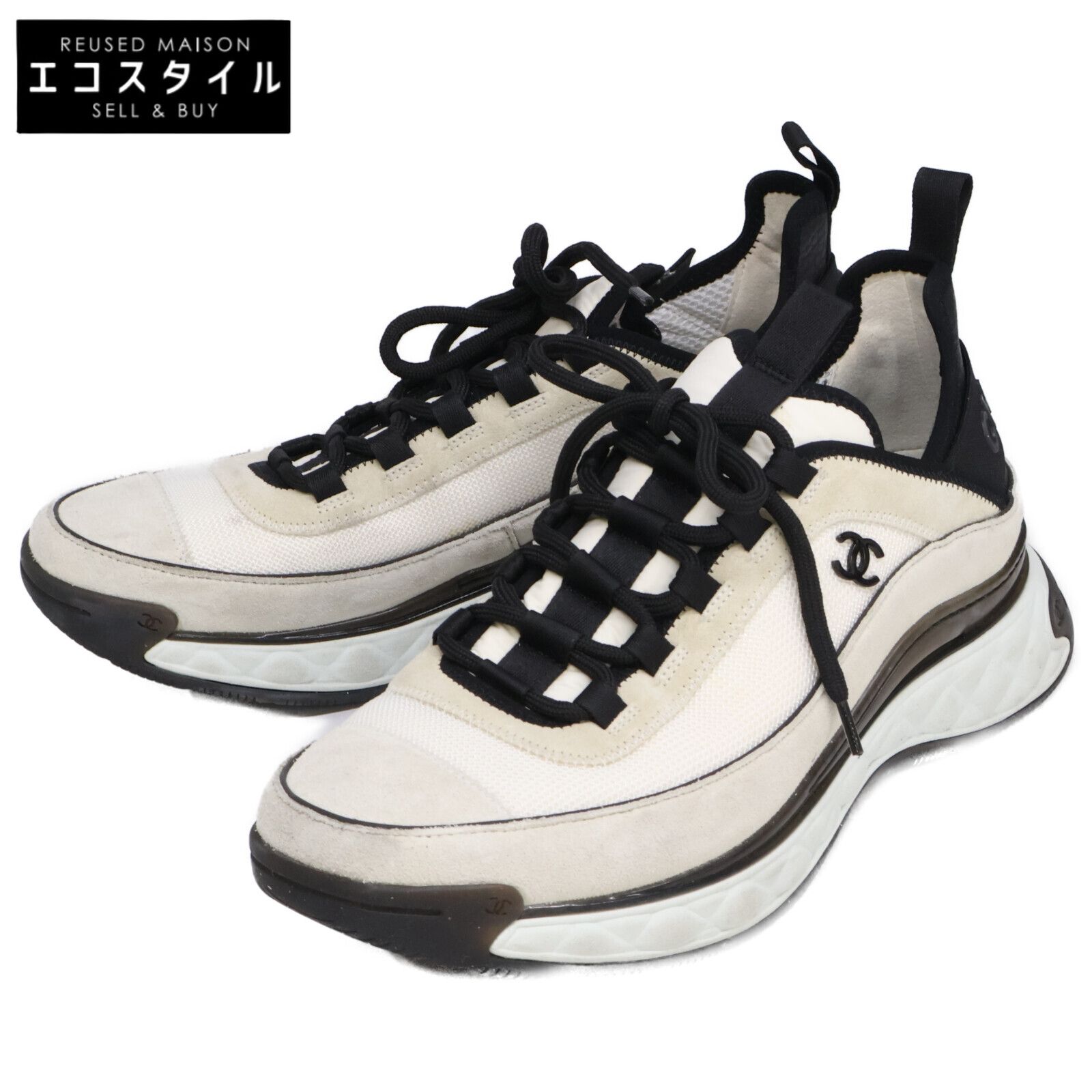 CHANEL シャネル G39072 ココマーク スニーカー 42