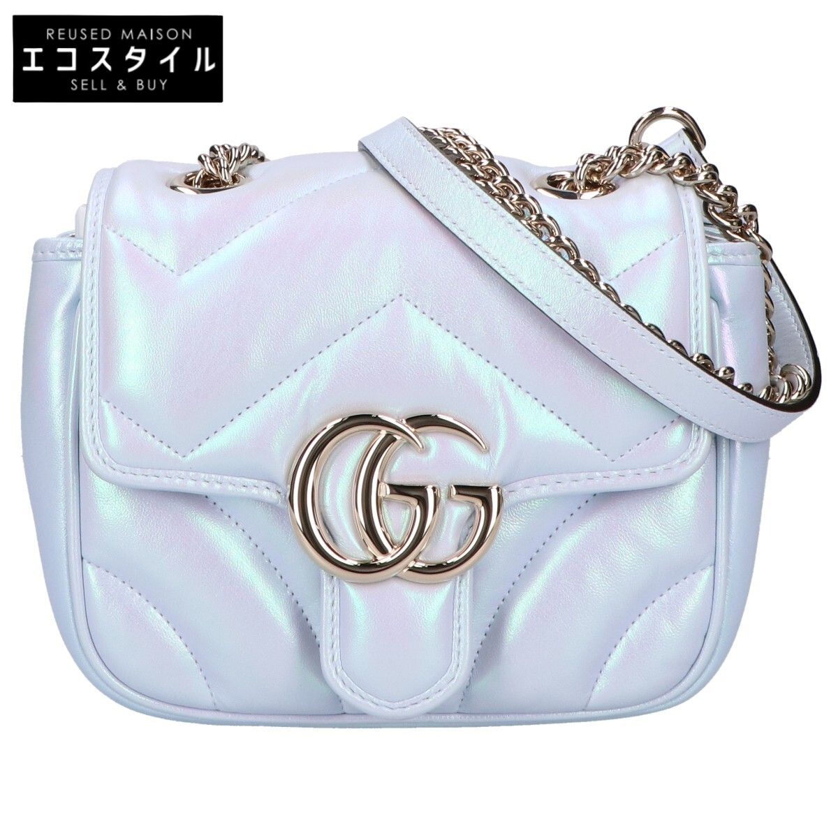 GUCCI グッチ 739682 GGマーモント キルティング ミニ