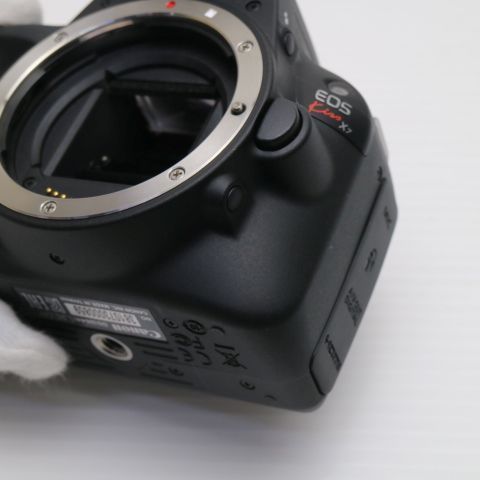  超 EOS Kiss X 7 レンズキット ブラック 一眼レフ Canon 本体 08000 デジタル一眼レフ デジタルカメラ