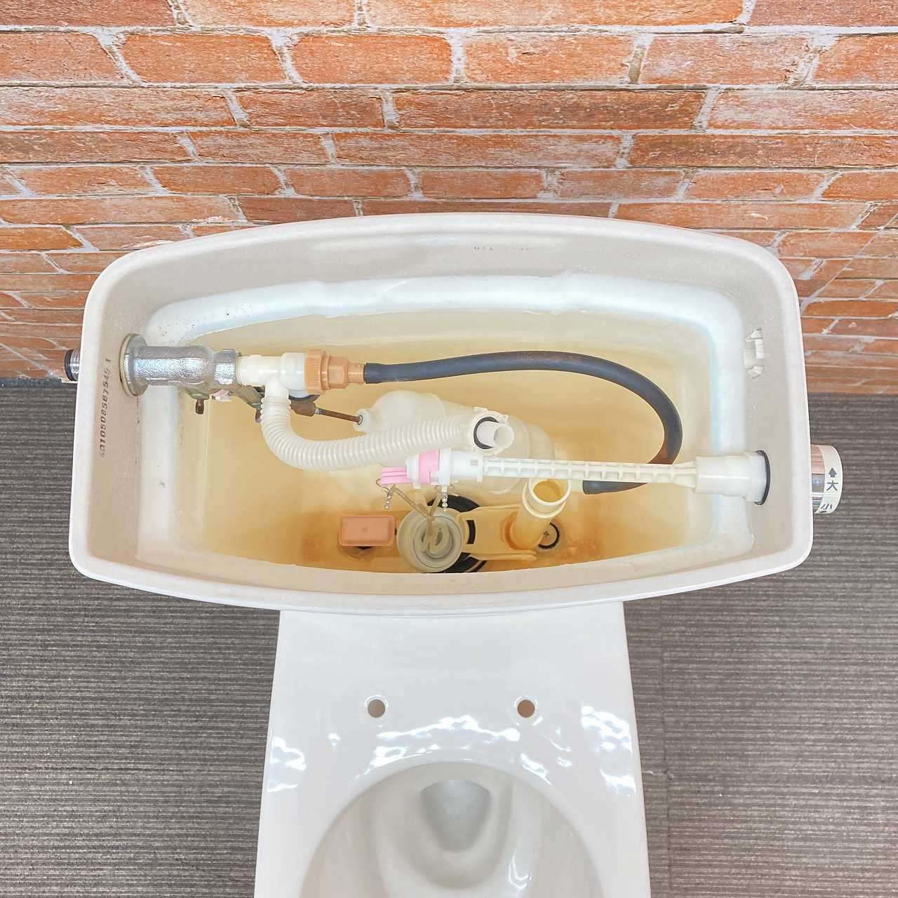  品 TOTO トイレ 洋式便器 壁排水 CS 280 BP タンク 一式セット SC 1 パステルアイボリー 31 J トイレ 住宅設備