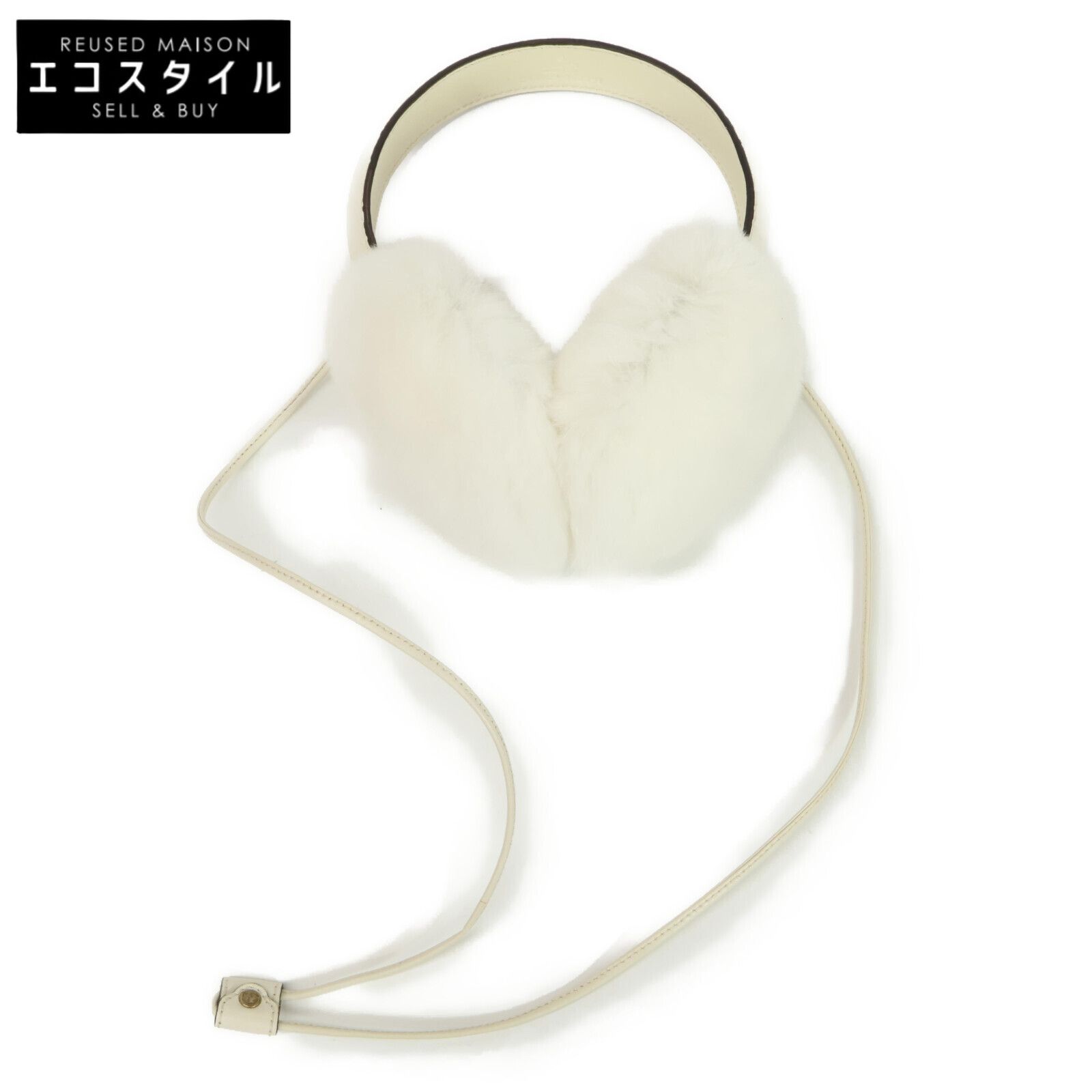 GUCCI グッチ 245929 ラビットファー イヤーマフ