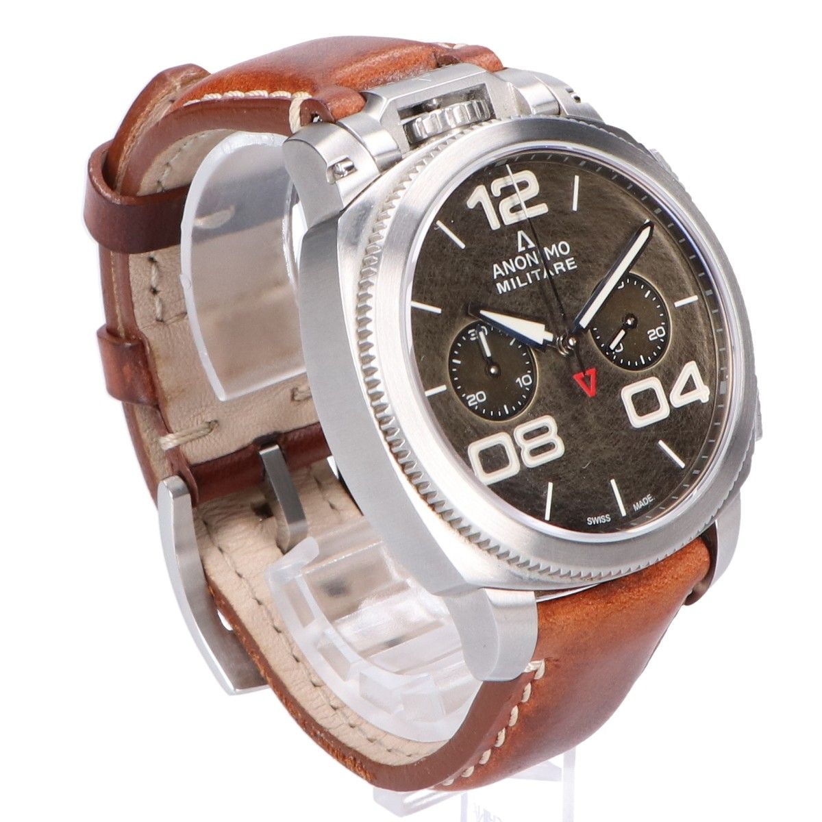  ANONIMO アノーニモ AM 1120 01 002 A 02 ミリターレ クラシック クロノ 自動巻き 自動巻き時計 腕時計(アナログ)