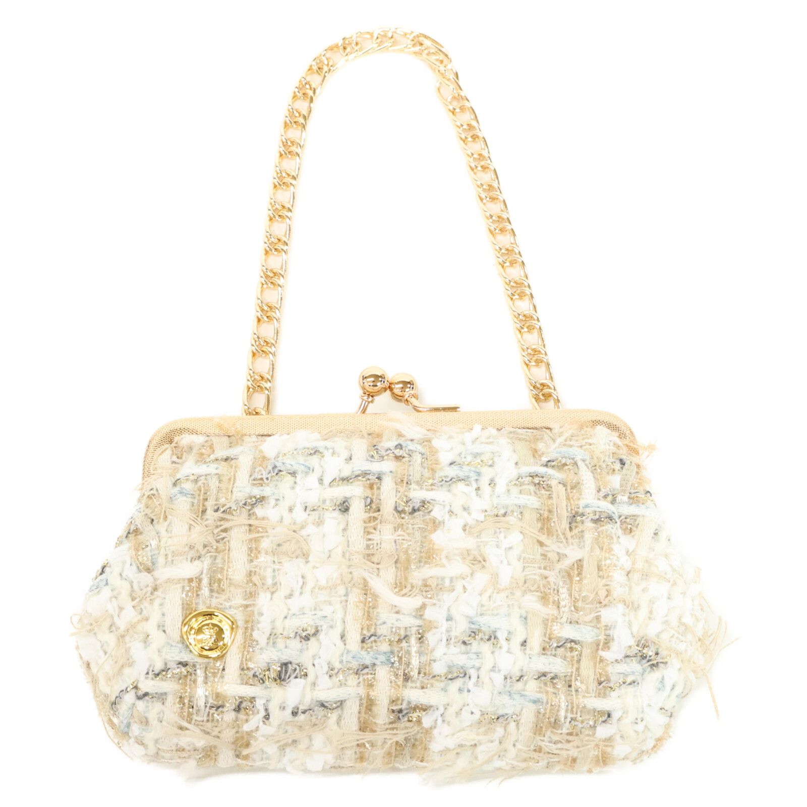 A.D.M.J. Accessoires De Mademoiselle ADMJ リントンツイード がま口