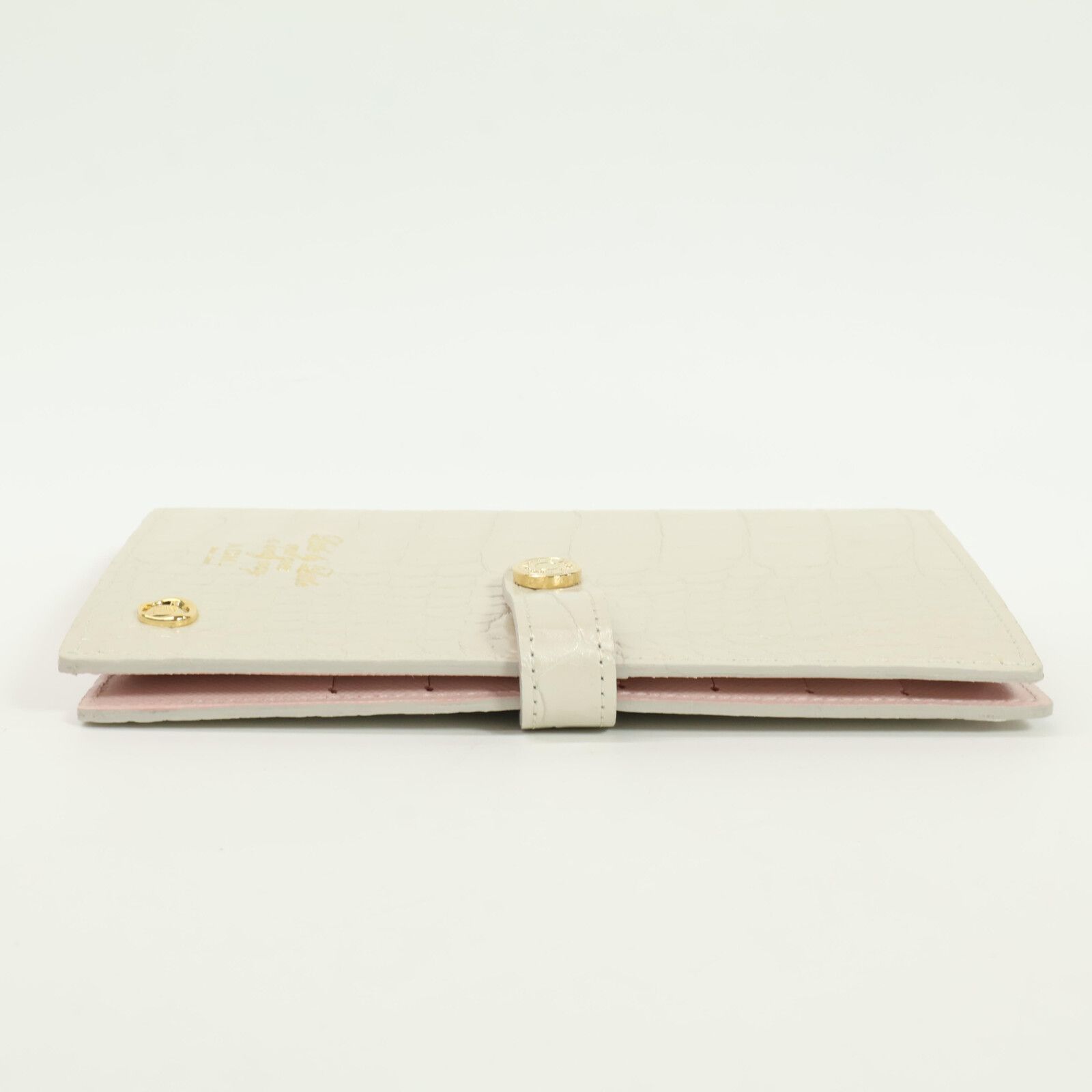 クロコダイル型押しお薬手帳ケース