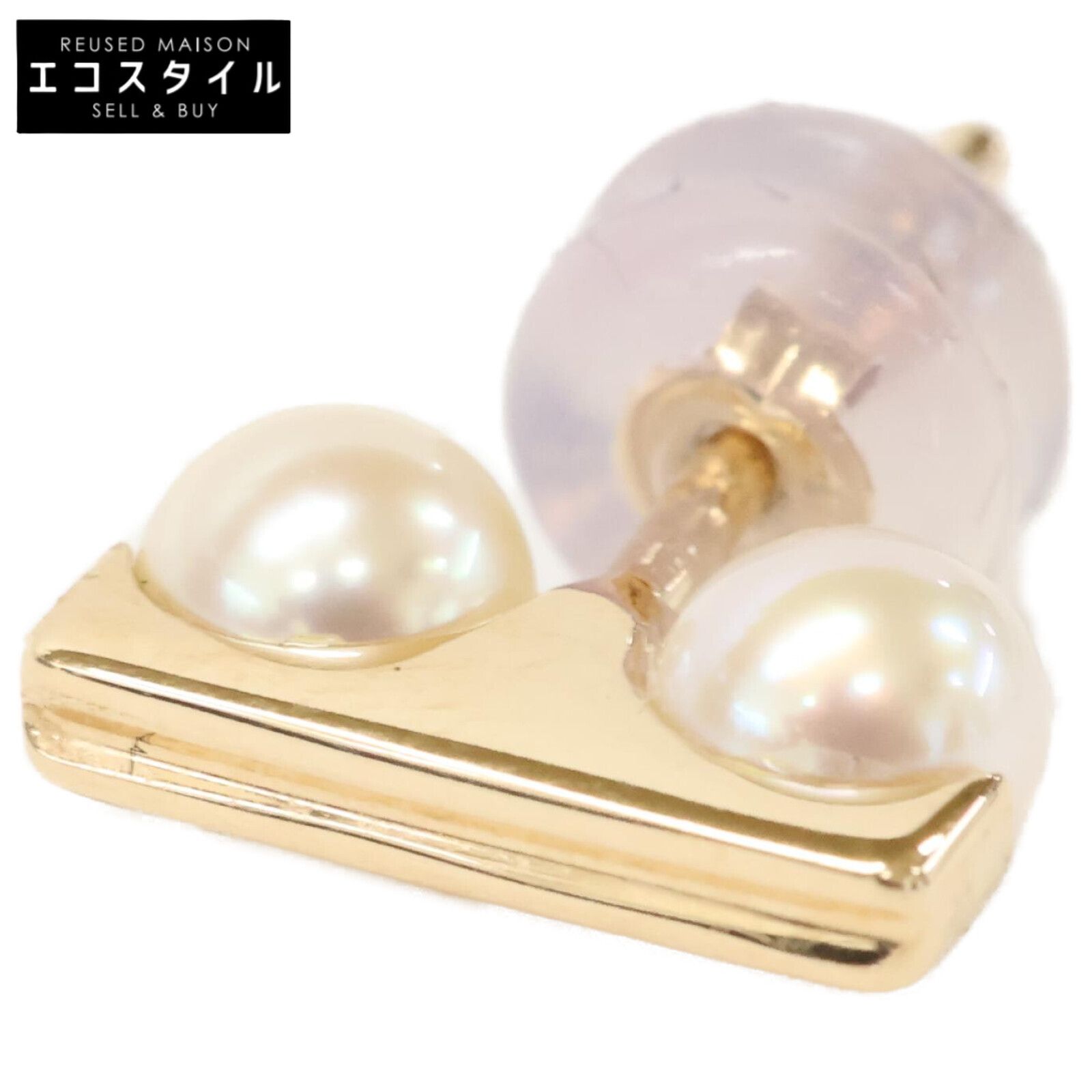 HIROTAKA ヒロタカ PE64KPE K10 BELUGA ベルーガ アコヤパール 片耳 シングル