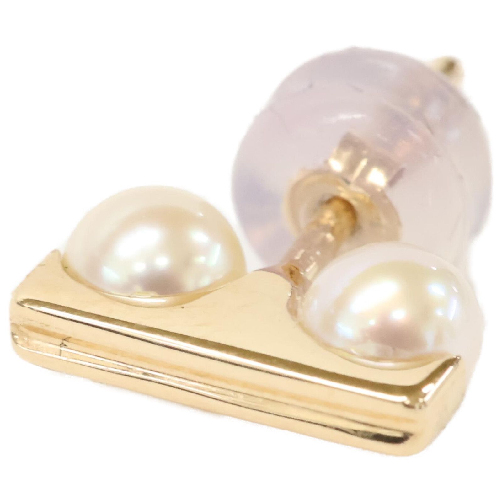 HIROTAKA ヒロタカ PE64KPE K10 BELUGA ベルーガ アコヤパール 片耳 シングル