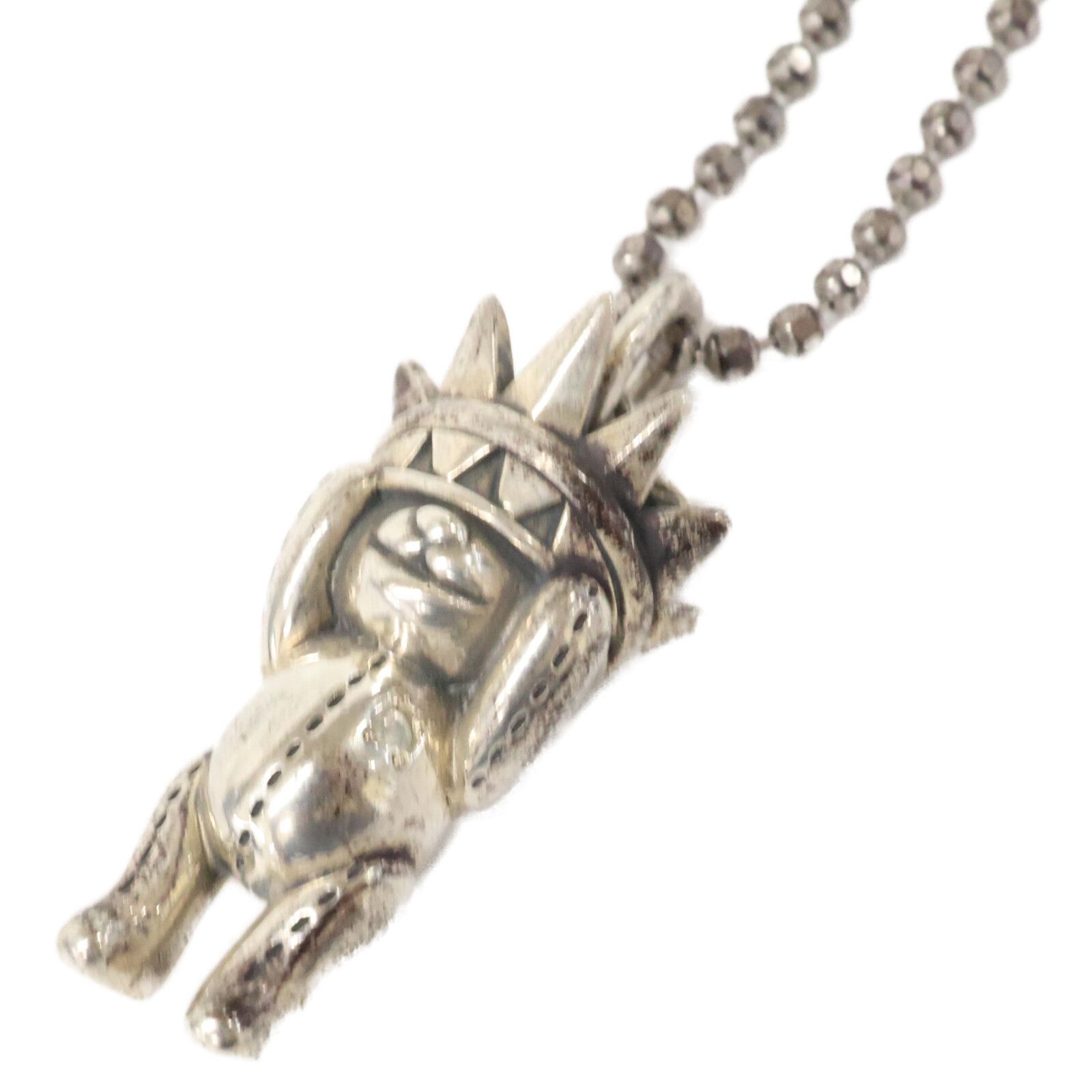 JustinDavis ジャスティンデイビス SNJ986 925 D0.01 LIBERTY BOY リバティボーイ いぶし仕上げ ダイヤモンド