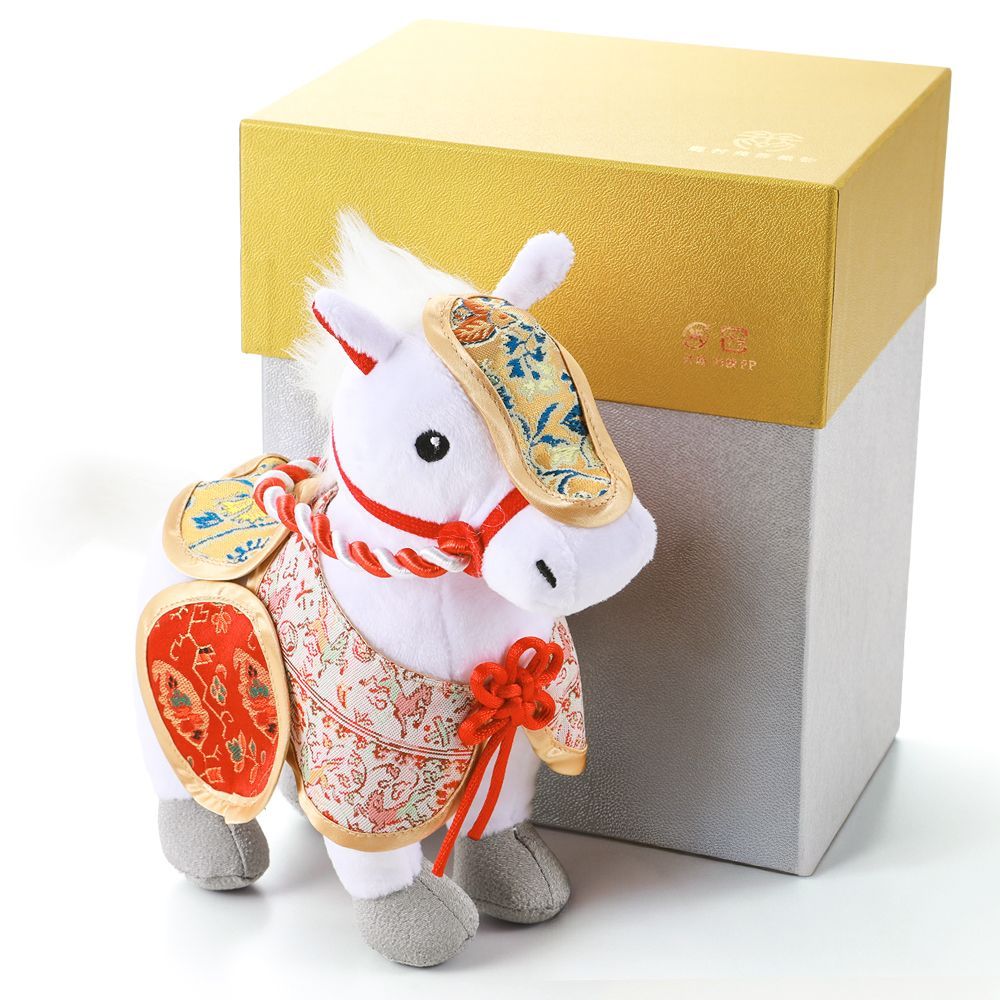 2026年 干支置物 龍村美術織物 ますこっと人形 午年 令和8年 馬 うま